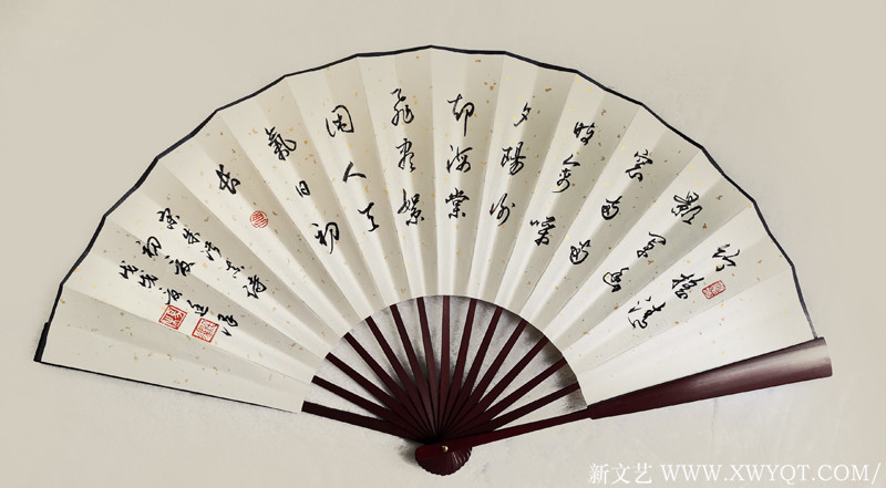 扇面 朱淑真诗《初夏》